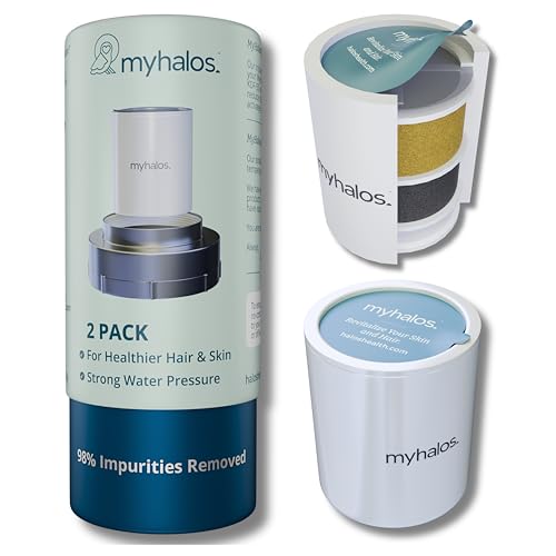 Shower Head Filter Cartridge Replacement (2 Count)