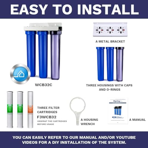 WCB32C Whole House Water Filter System w