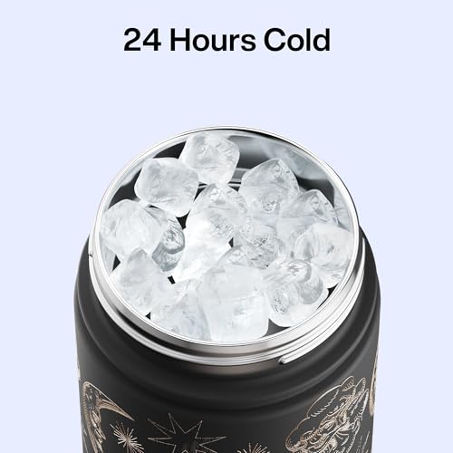 Insulated Water Bottle with Straw Stainless Steel Water Bottle