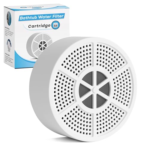 Vxcellent Bath Water Filter Cartridge.Bathtub Filter Replacement