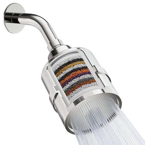 Shower Filter Head for Hard Water Improves Skin