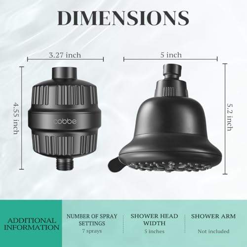 Luxury Filtered Shower Head