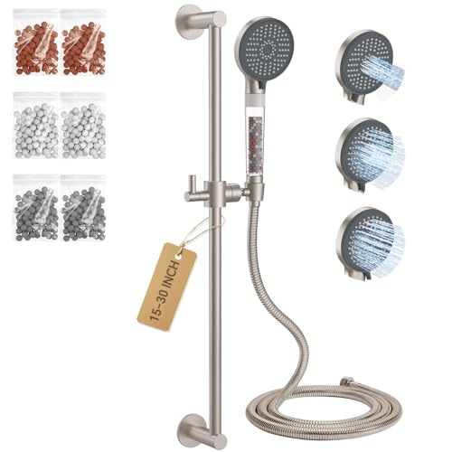Filtered Handheld Showerhead with 30