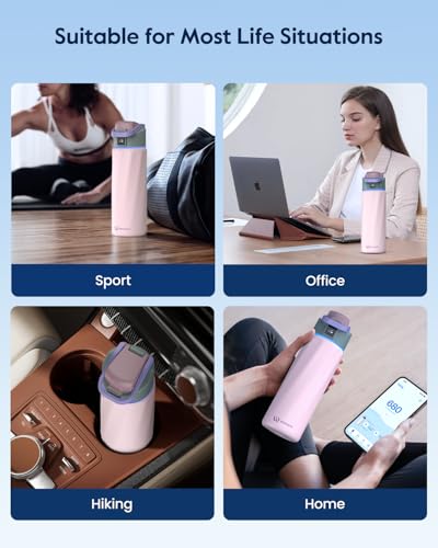 BOOST Smart Water Bottle Tracker with Reminder to Drink Water