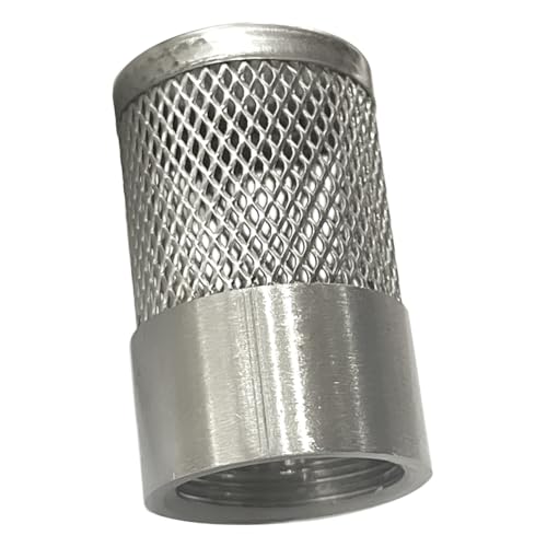 3 4" 304 stainless steel filter head with internal thread diameter of 25mm connected to 3