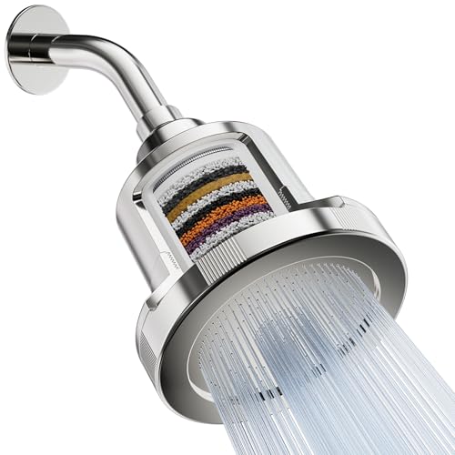Shower Filter Head for Hard Water Improves Skin