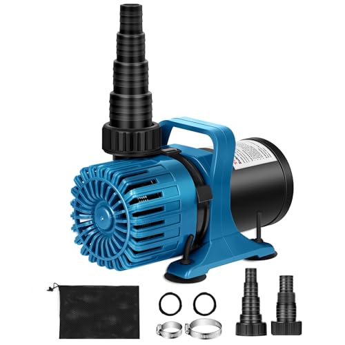2700 GPH Pond Pump for Fish Pond Fountain & Waterfall