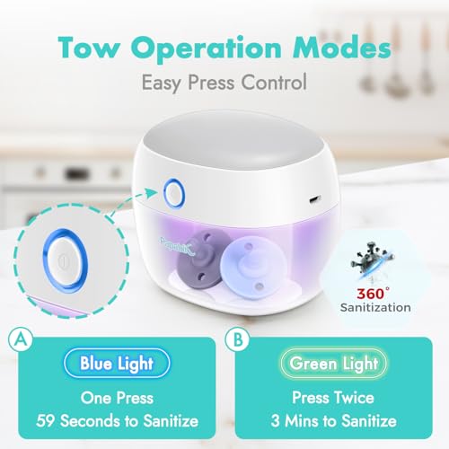 Portable Pacifier Sanitizer