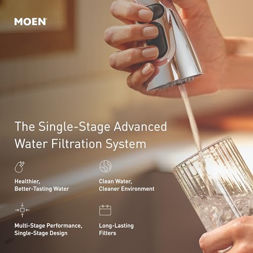 Black Single Stage Under Sink Advanced Water Filtration System Standard Carbon Replacement Filter for F9800