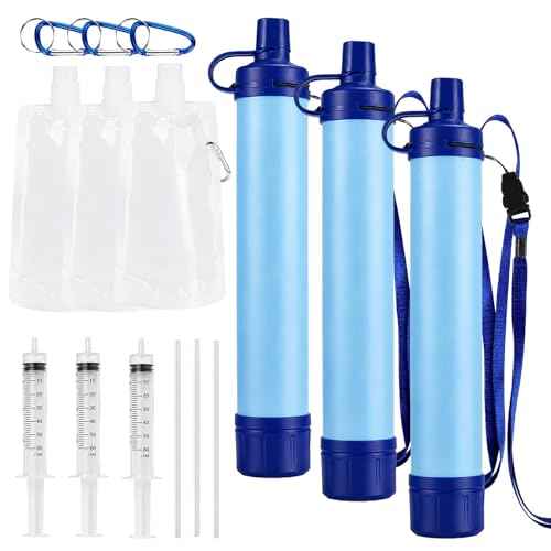 Emergency Water Filter Straw