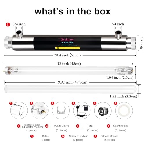 Whole House UV 6 GPM Water Filter System