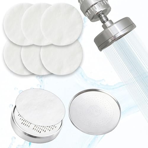 30PCS Filtered Sediment Pad for AquaHomeGroup Filtered Shower Head (30 Count)