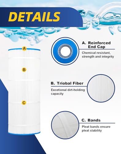 PAP200 Pool Filter Cartridge Unicel C