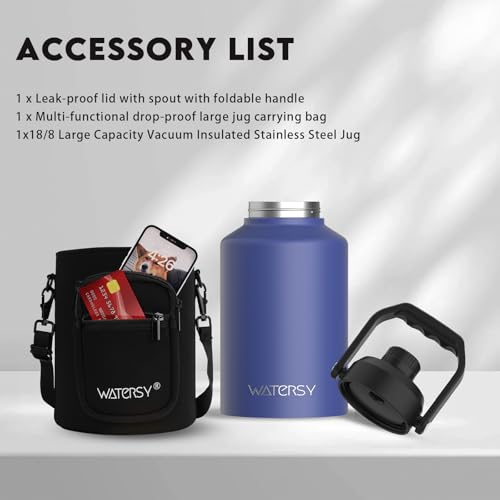1 Gallon Water Bottle Insulated