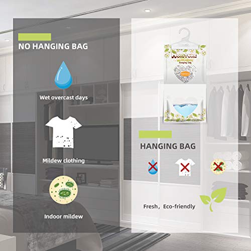 14 Pack Moisture Absorber Hanging Bags (14 Count)