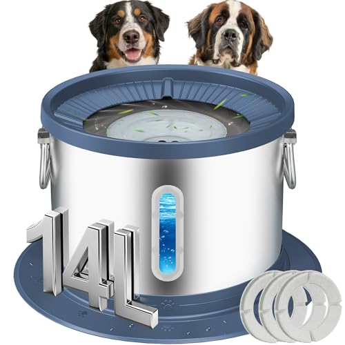 14L No Spill Dog Water Bowl (5 Pound)