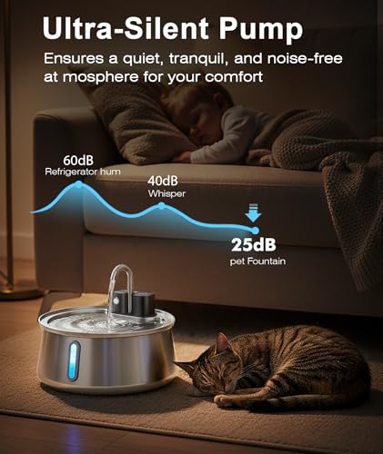 Cordless Cat Water Fountain