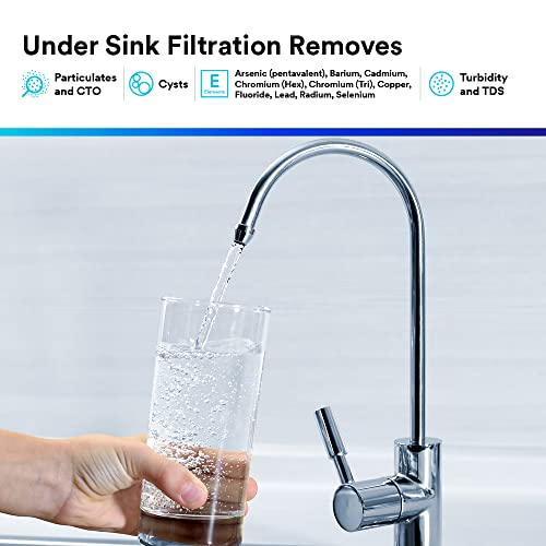 Aqua Pure Under Sink Reverse Osmosis Filtration System 3MRO401