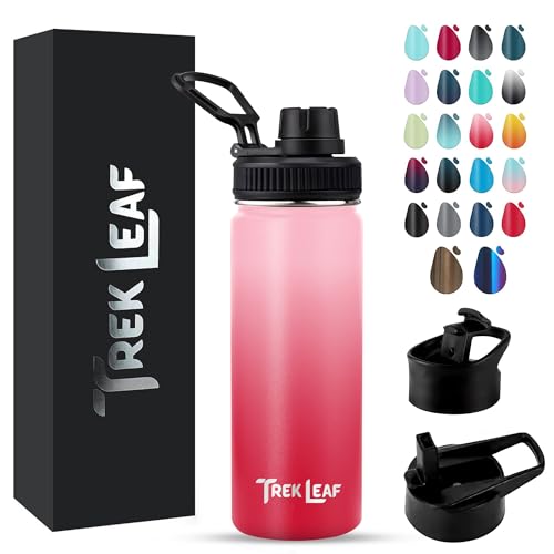 Travel Water Bottle with 3 Lids