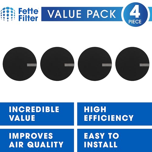 4 Pack Replacement Filters for Bissell Vacuums Compatible with SurfaceSense MultiClean 3418