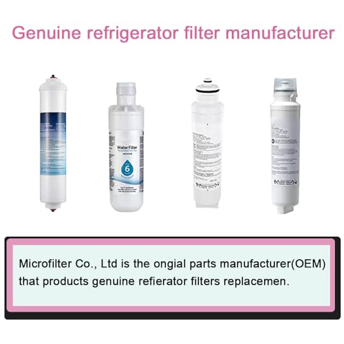 HAF-CIN/EXP Refrigerator Water Filter, Compatible with DA29-00020B Carbon Block Filtration, 99% Contaminant Reduction, 6-Month Life 2 Pack (2 Count)