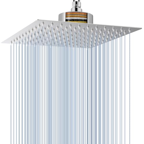 Rain Shower Head with Filtered