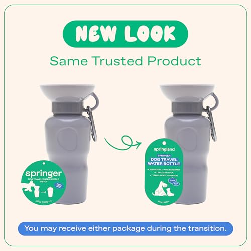Springer Dog Water Bottle