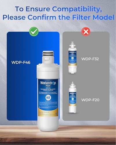 Plus LT1000PC Refrigerator Water Filter and Air Filter