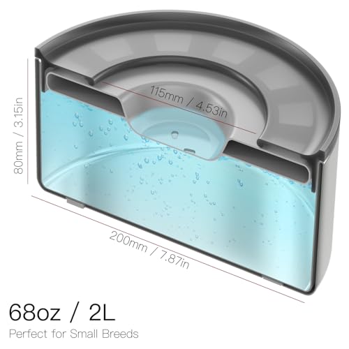 2L No Spill Water Bowl for Dogs