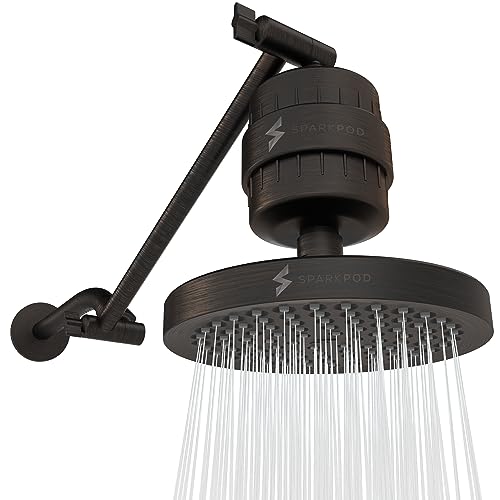 Filtered Shower Head & 11" Shower Arm