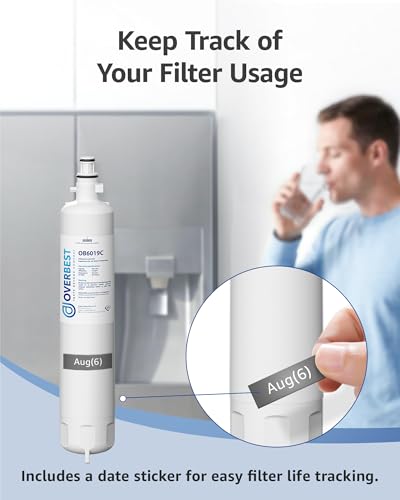 OB6019C Water Filter Replacement for GE® RPWFE® (3 Count)