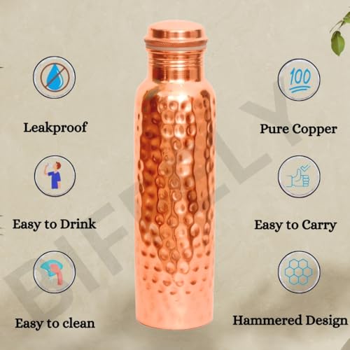 Copper Water Bottle