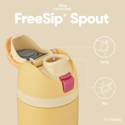 Princess FreeSip Stainless Steel Water Bottle 24 oz Belle