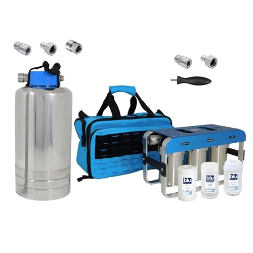 GoBluTech AR3 Water Filtration Unit + Water Softener