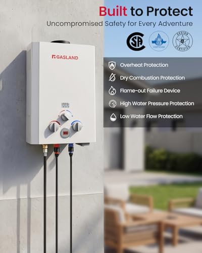 Portable Water Heater with Pump