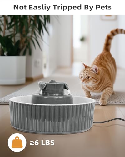 Ceramic Cat Water Fountain
