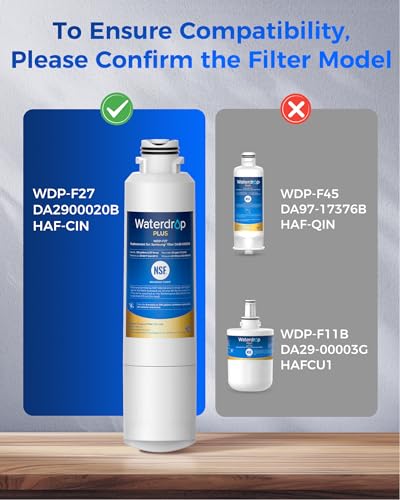Plus WDP F27 NSF 401 Certified Refrigerator Water Filter