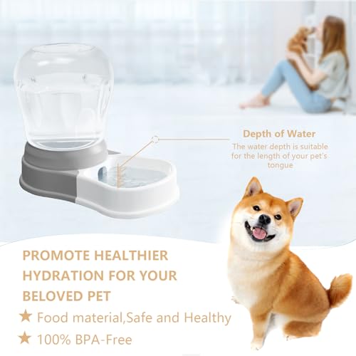 1 Gallon Automatic Gravity Dog Water Dispenser