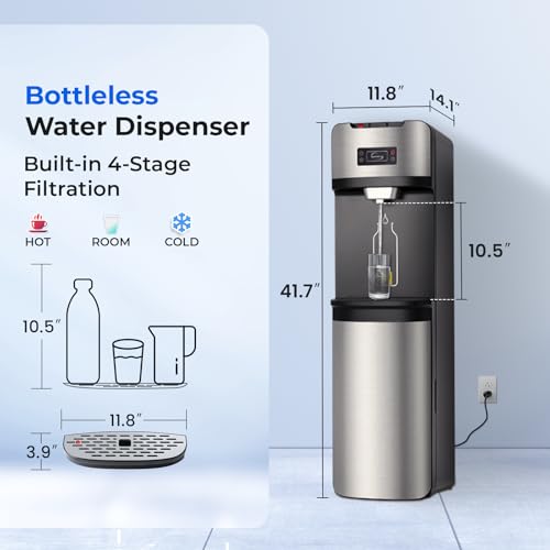 Bottleless Water Dispenser with Built