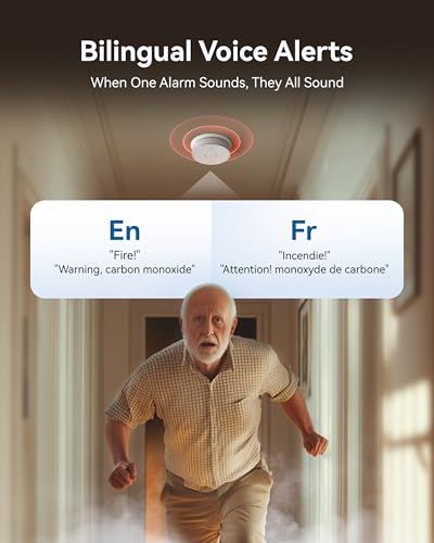Smoke Detector 2 in 1 Smoke and Carbon Detectors