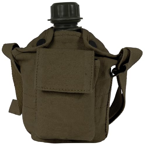 Vintage Canvas Canteen Cover Bag w