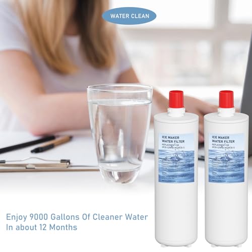 HF20-S HF20-MS HF25-S Water Filter Replacement Compatible with 3M High Flow Series Cartridge HF20-S, 5615103/HF20-MS, 5615109/HF25-S,5615203, Water Filtration System 2-Packs (2 Count)