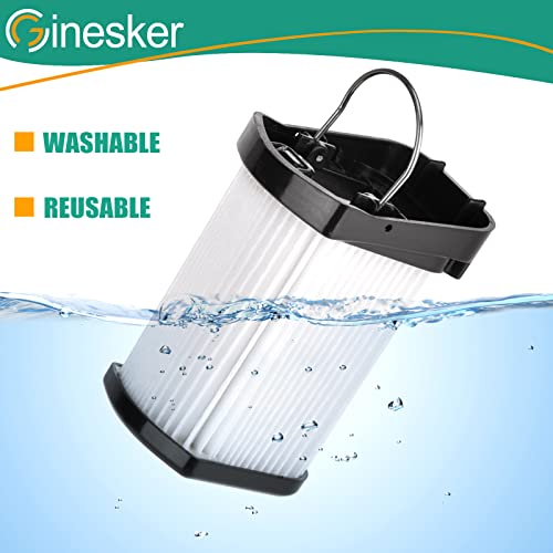 4 Pack Replacement Vacuum Filter for Shark WANDVAC POWER PET WV401 WV410CO WV401BL WV401PK WV403BR WV410BL WV410GN WV410PR Cordless Handheld Vacuum (4 Count)