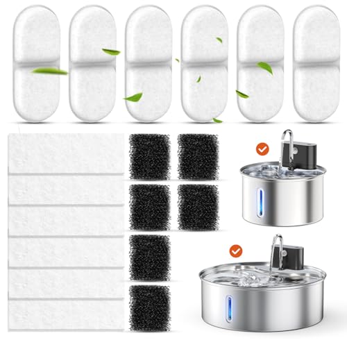 Cat Water Fountain Filter Replacement (18 Count)