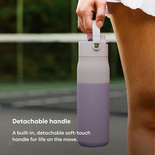 Swig Top Insulated Stainless Steel Water Bottle with Straw and Handle