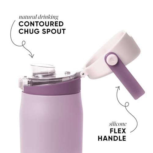 Insulated Sport Water Bottle with Chug Lid