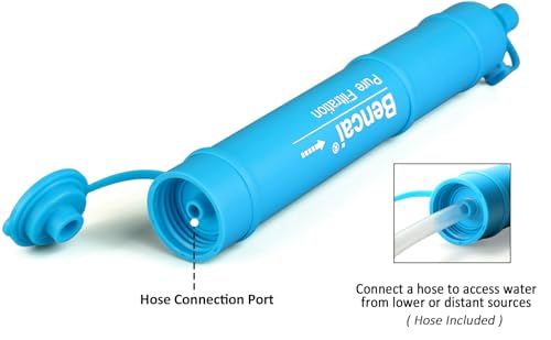 4 Stage 0.1 Micron Ultrafiltration Water Filter Straw (2 Count)