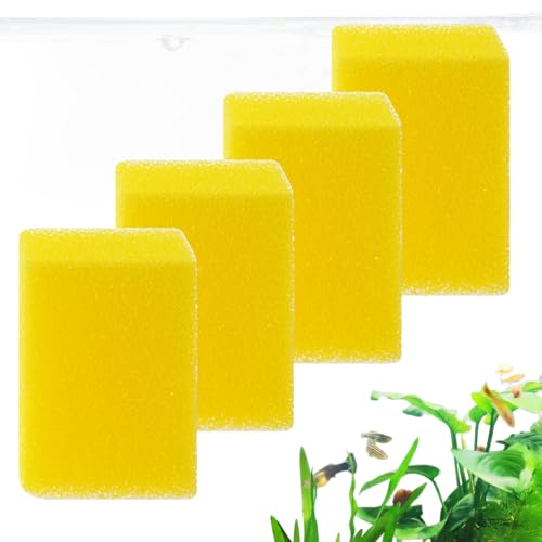 4PCS Aquarium Filter Sponge Replacement for 20W 315GPH Aquarium Filter