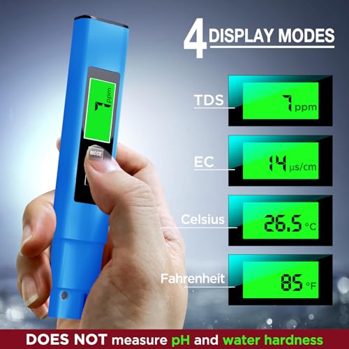 2025 All New 4 in 1 Tds Meter Digital Water Tester