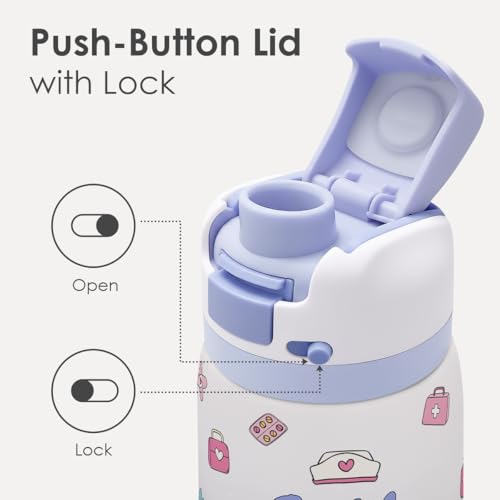 Nurse Stainless Steel Water Bottle